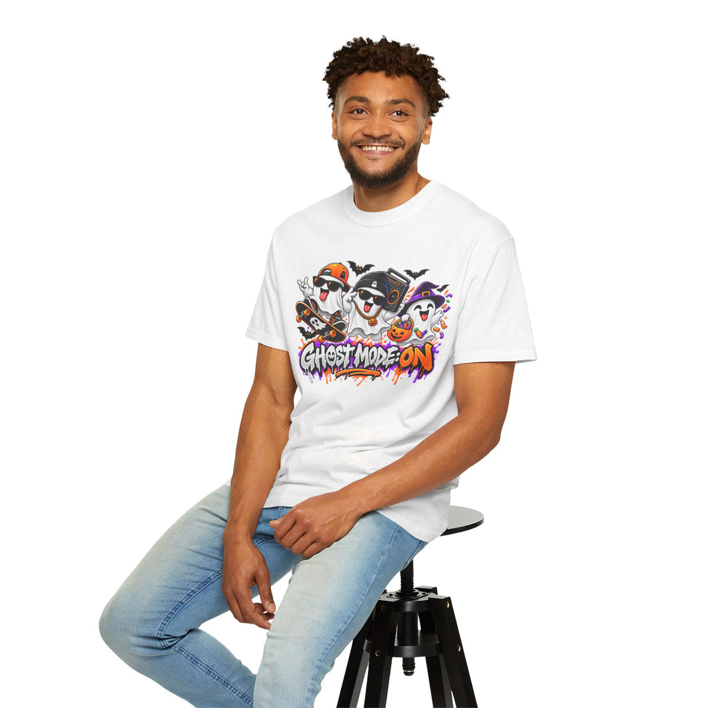 Ghost Mode: ON – Halloween Ghosts Graphic T-Shirt