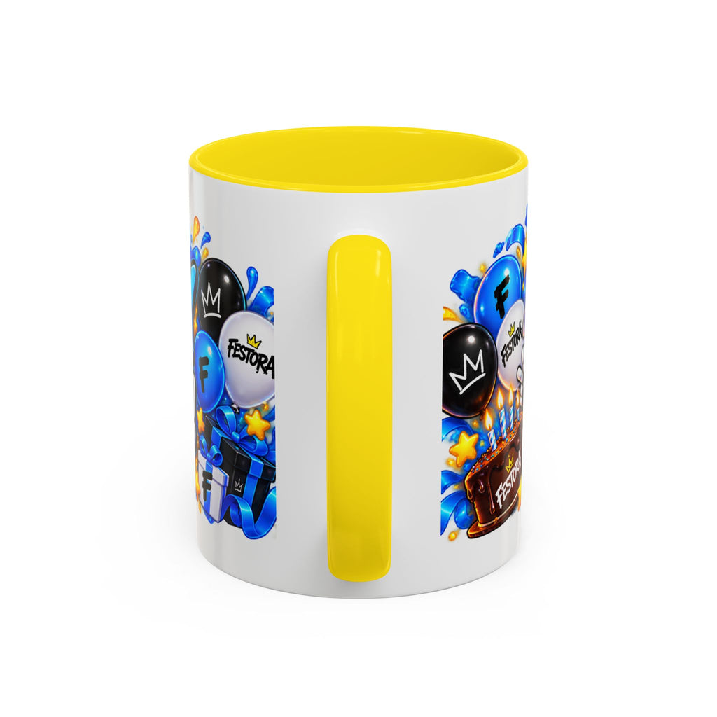 Festora Bot Birthday Mug – Birthday Mode Activated Robot Coffee Cup
