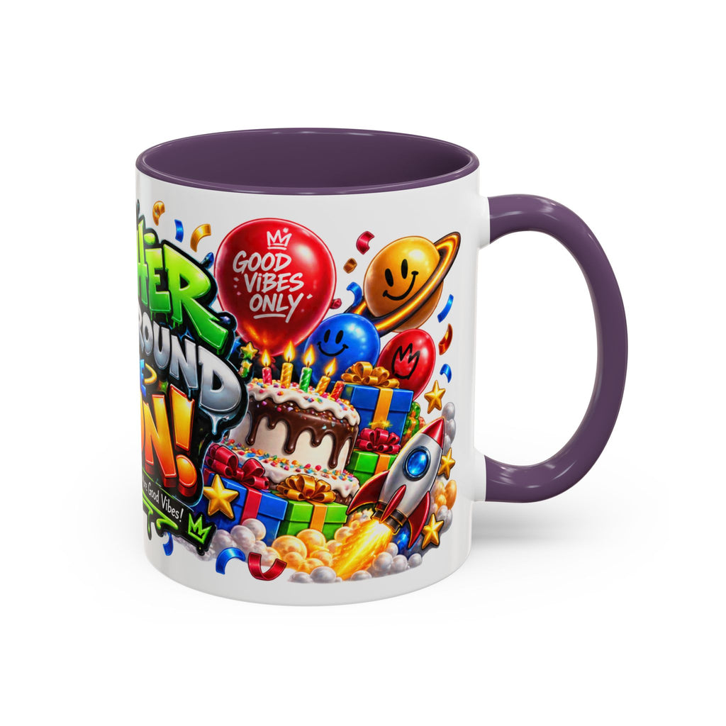 Festora Alien Birthday Mug – Another Trip Around the Sun Coffee Cup