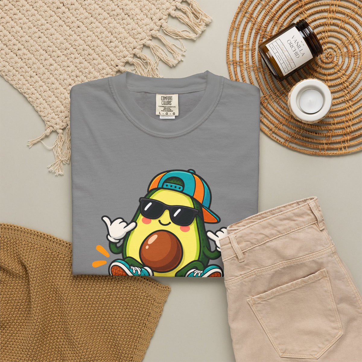 Good Things Ahead Avocado Graphic T-Shirt | Festora Everyday