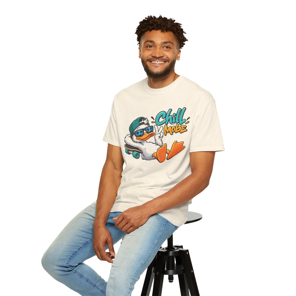 Chill Mode Duck Graphic T-Shirt | Festora Everyday