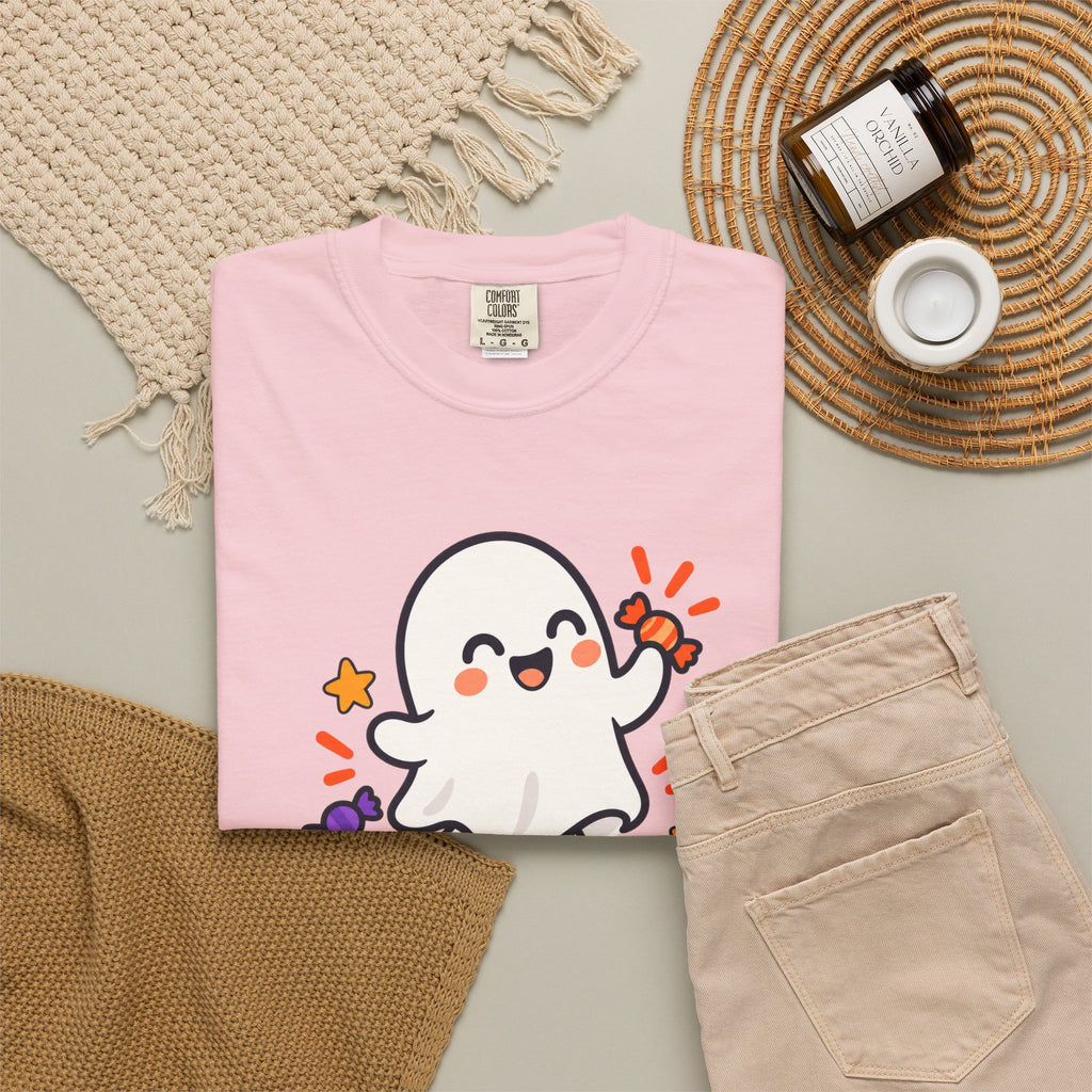 Spooky but Sweet Ghost T-Shirt | Cute Halloween Graphic Tee