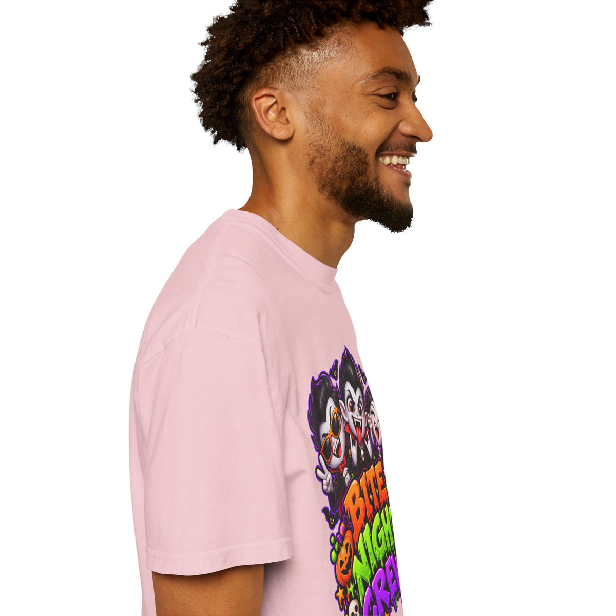 Bite Night Crew Halloween T-Shirt – Funny Vampire Graphic Tee