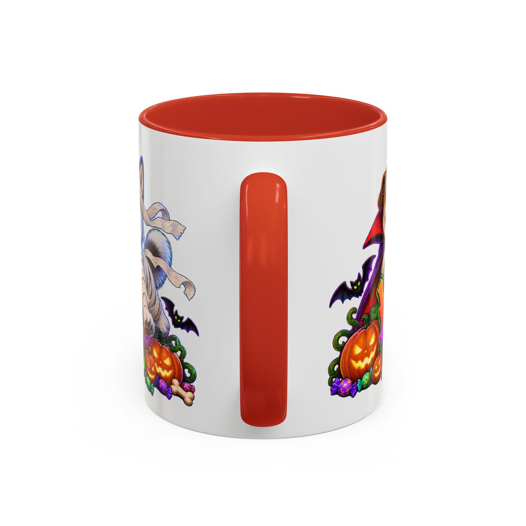 Howl-O-Ween Troublemakers Costume Dogs Halloween White Mug
