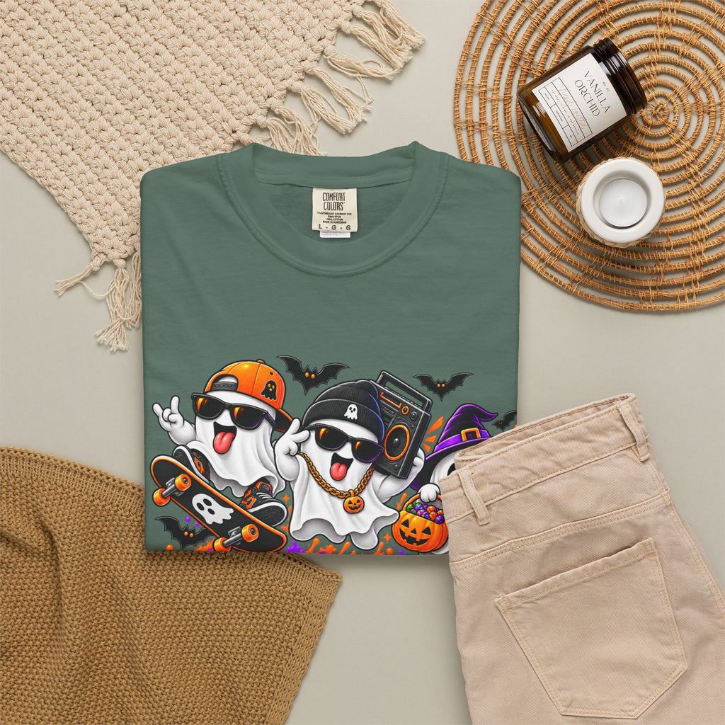 Ghost Mode: ON – Halloween Ghosts Graphic T-Shirt