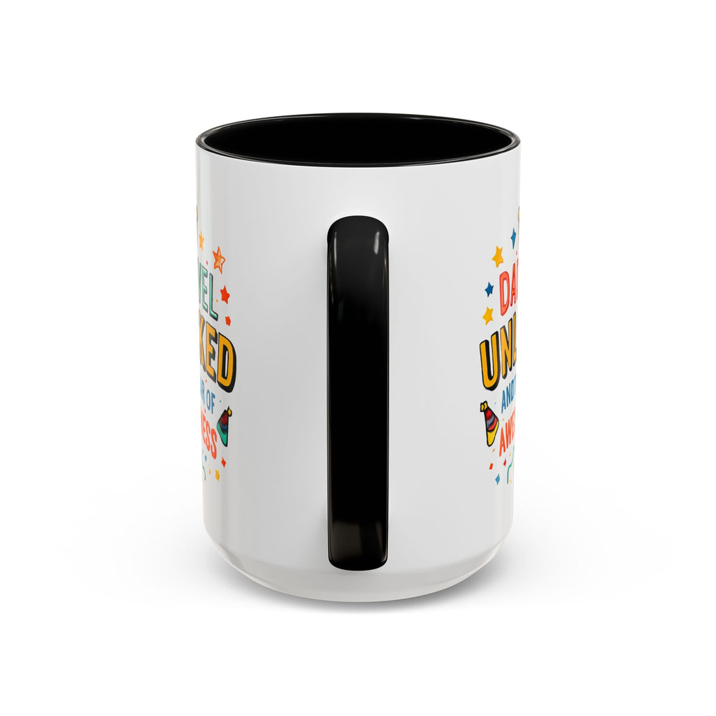 Dad Level Unlocked Coffee Mug – Funny Father’s Day 11/15oz Accent Mug