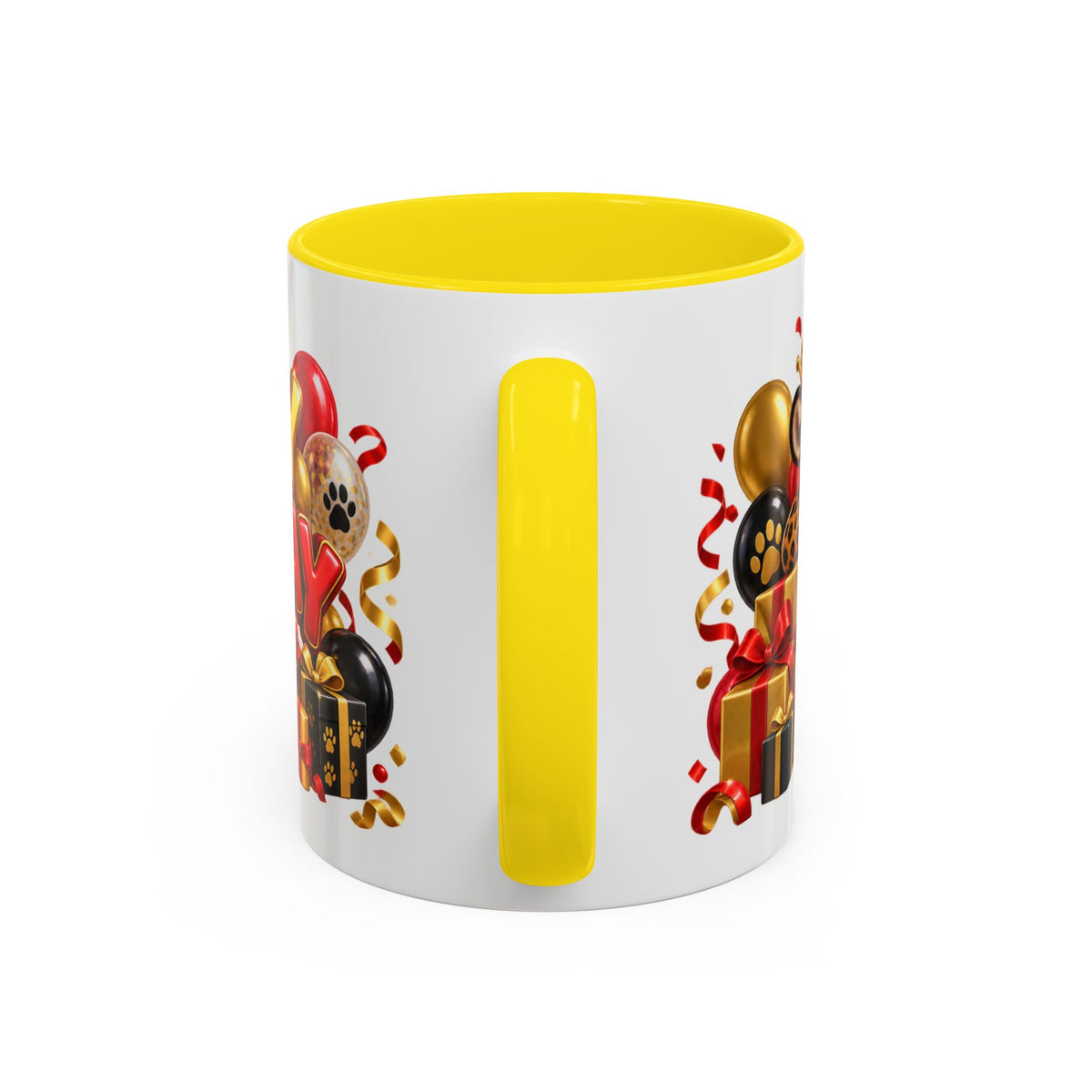 Title: Happy Birthday Jaguar Mug – Colorful 3D Birthday Gift – White Coffee Mug