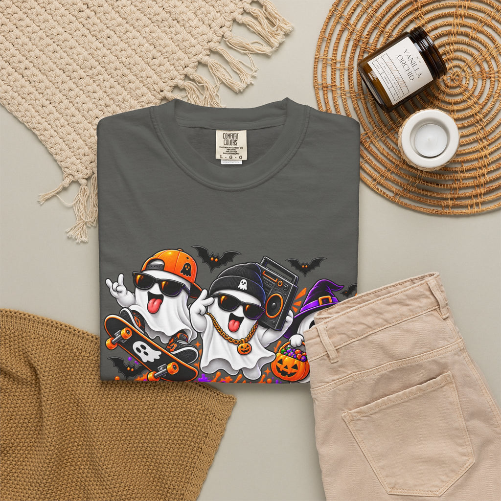 Ghost Mode: ON – Halloween Ghosts Graphic T-Shirt