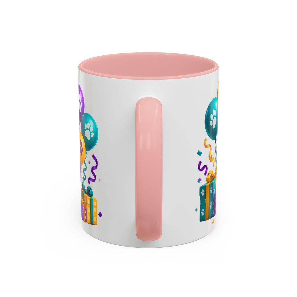 Beagle Birthday Mug – Fetch the Cake White Ceramic Coffee Cup