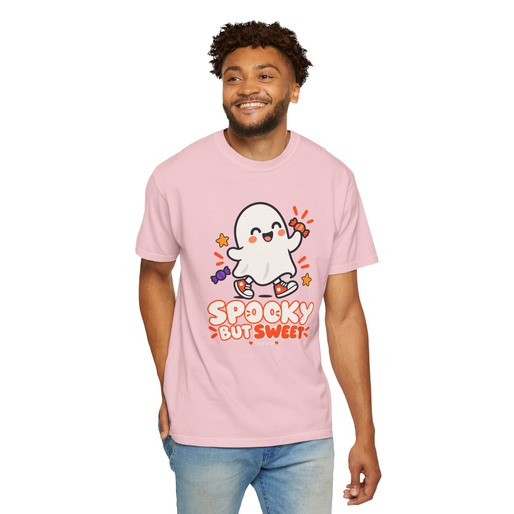 Spooky but Sweet Ghost T-Shirt | Cute Halloween Graphic Tee