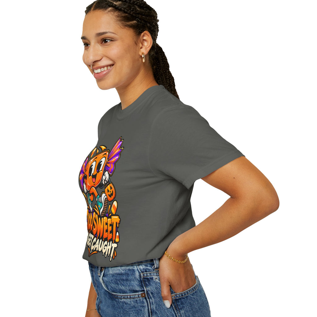 Too Sweet to Get Caught – Cute Halloween Candy T-Shirt