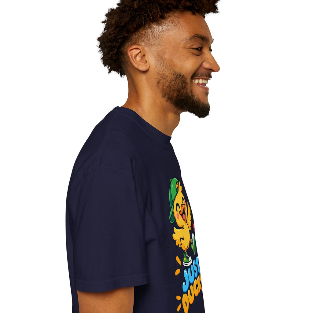 Just Ducky! – Cute Happy Duck Graphic T-Shirt