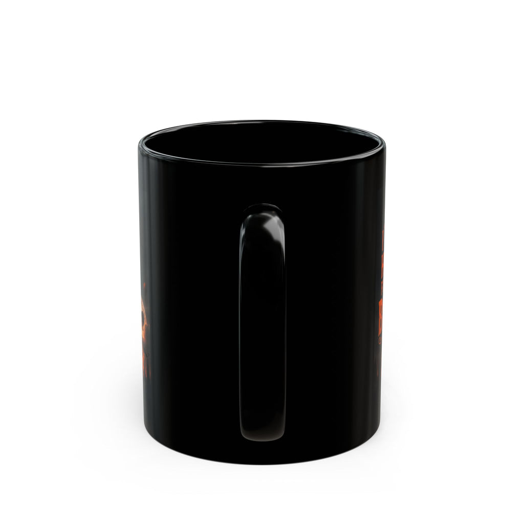 Halloween Mug - "I'm Here for the Boos" Skeleton Hot Air Balloon Coffee Cup