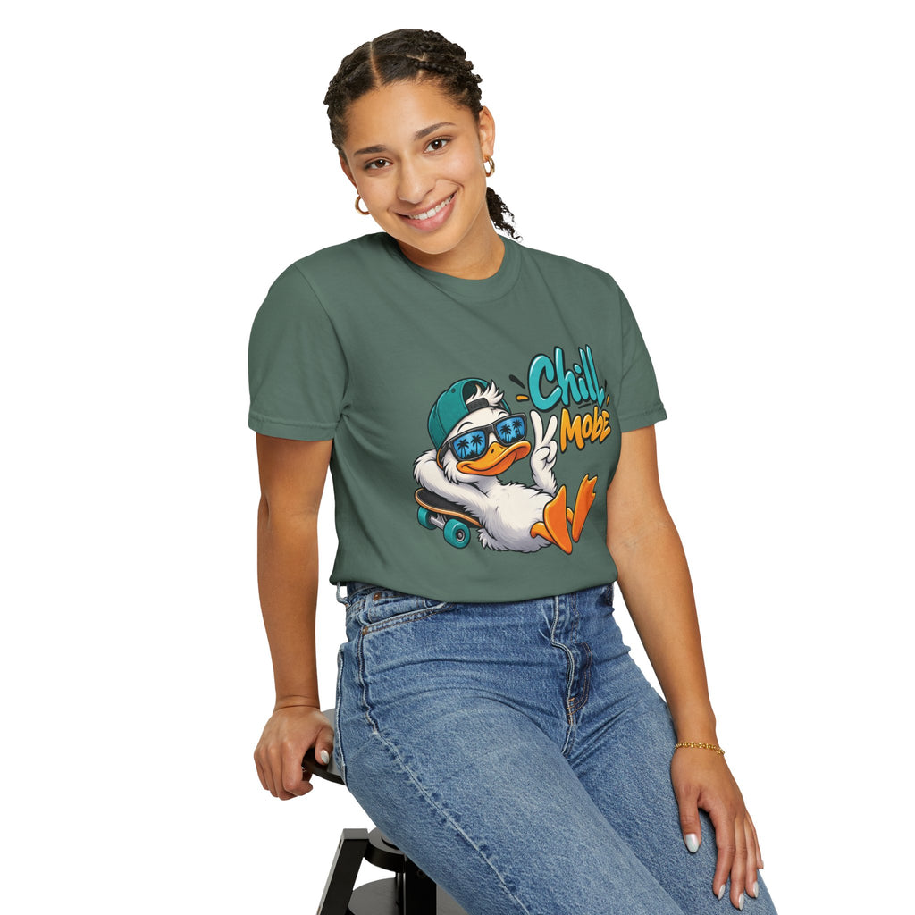 Chill Mode Duck Graphic T-Shirt | Festora Everyday