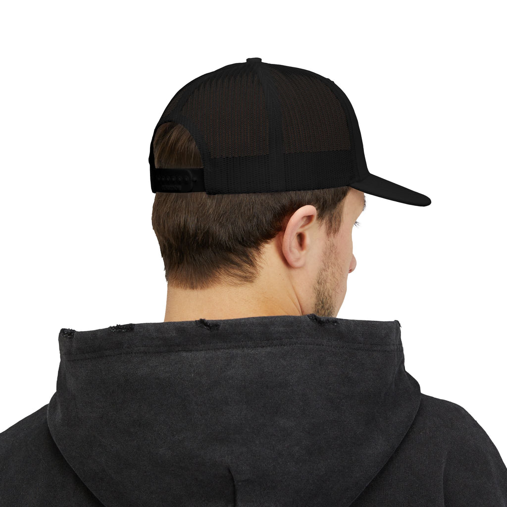 La Greñuda and El Galán Horseback Embroidered Trucker Cap