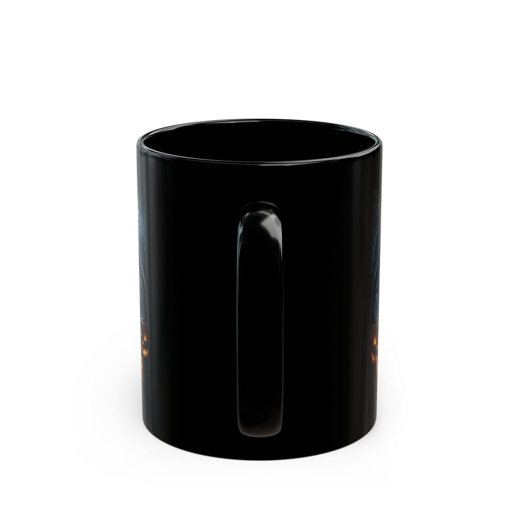 Halloween Spider Mug — "Caught in Mom's Web of Terror" Coffee Cup (11oz & 15oz)