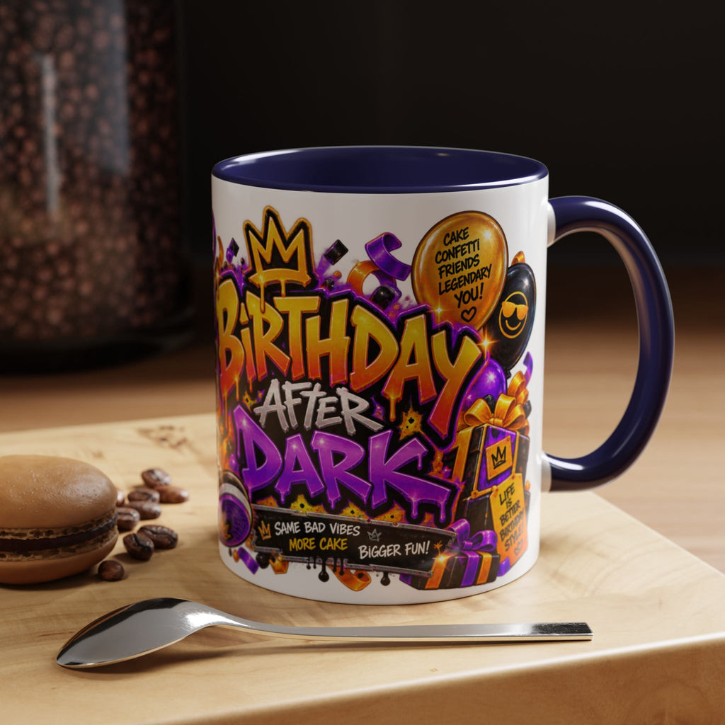 Festora Raccoon Birthday Mug – Birthday After Dark Coffee Cup