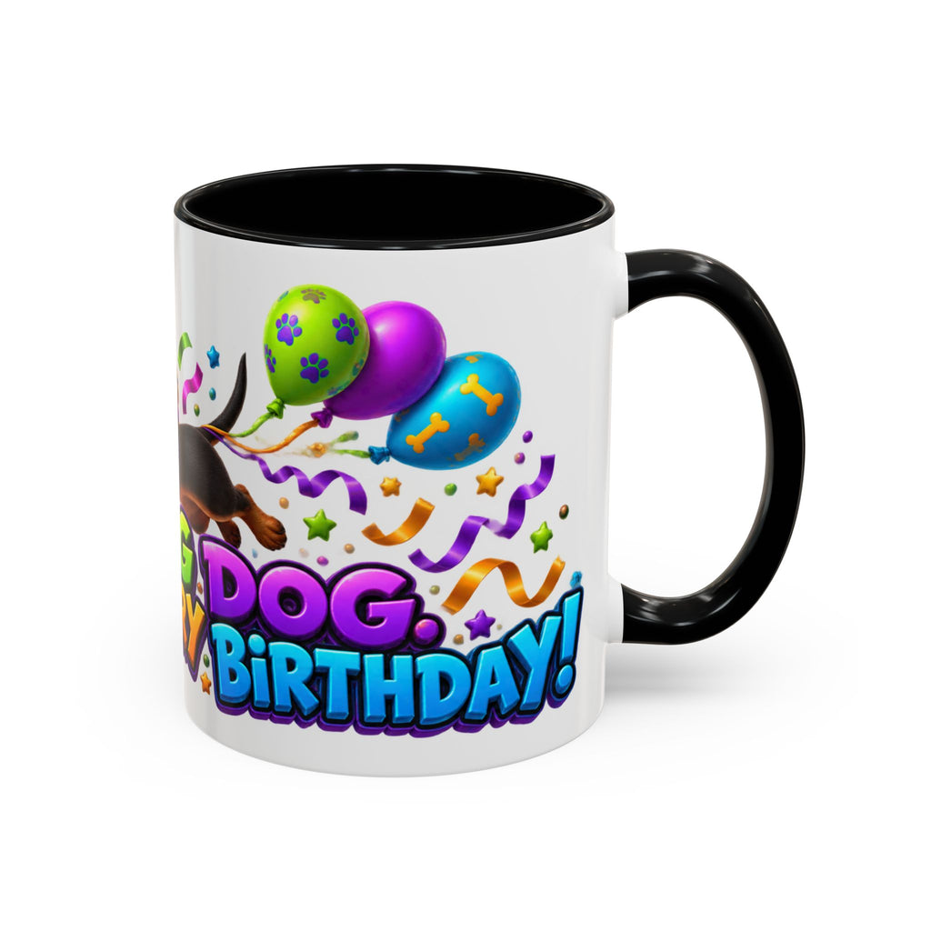 Long Dog Legendary Birthday Dachshund White Mug