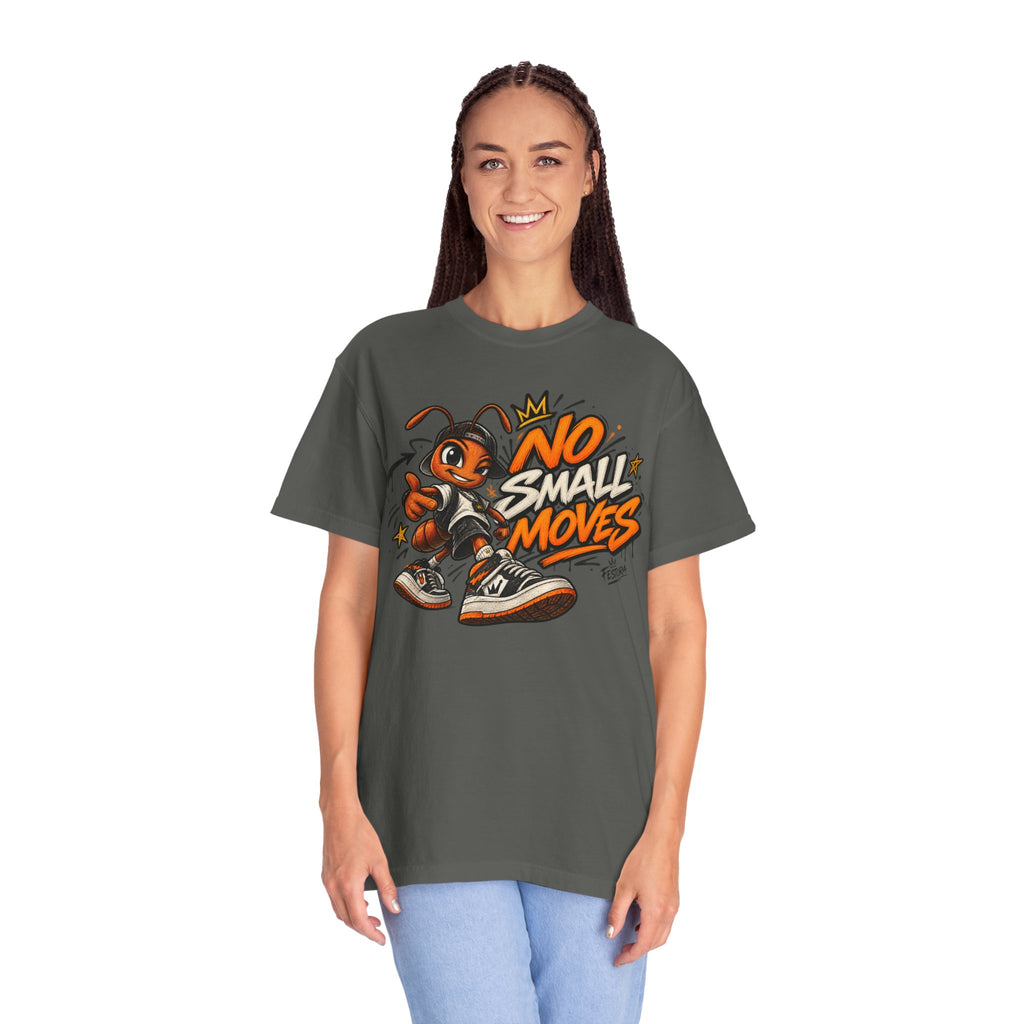 No Small Moves T-Shirt — Retro Sneaker Character Graphic Tee