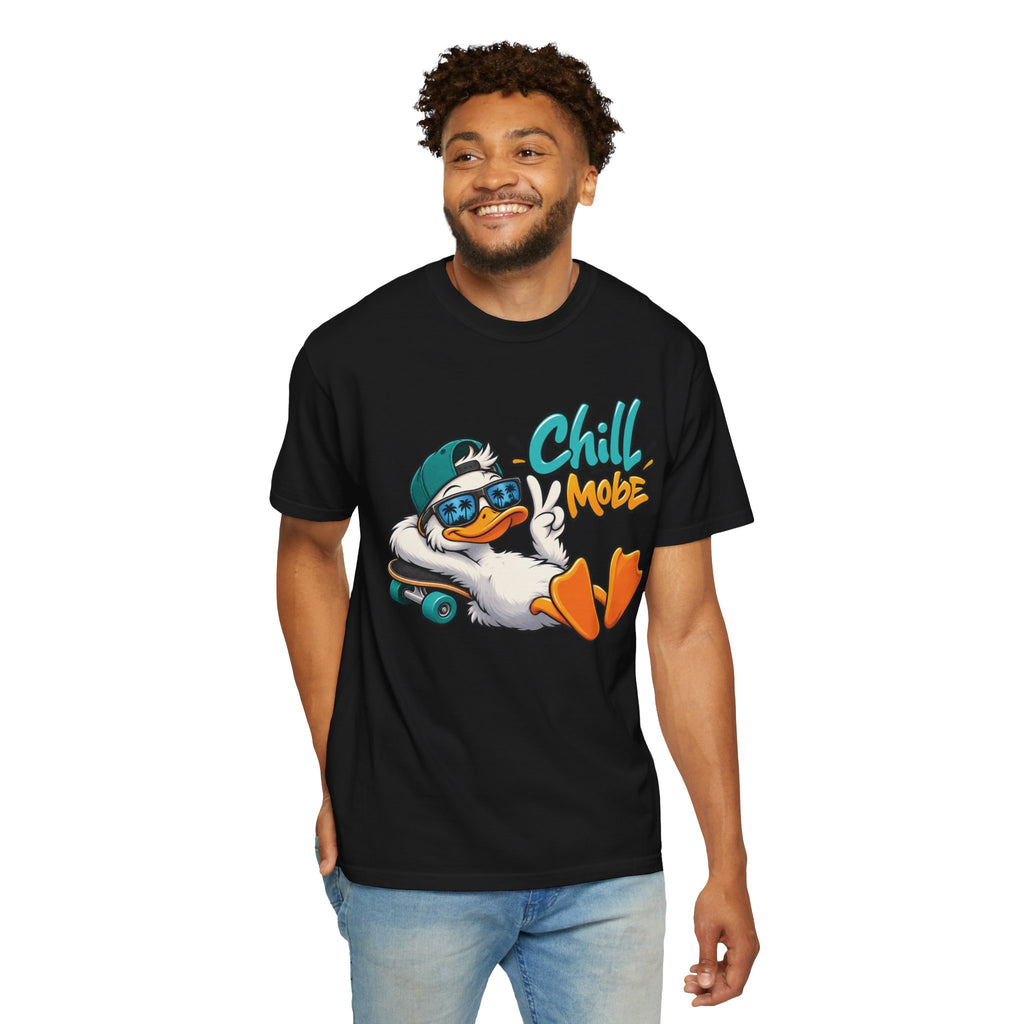 Chill Mode Duck Graphic T-Shirt | Festora Everyday