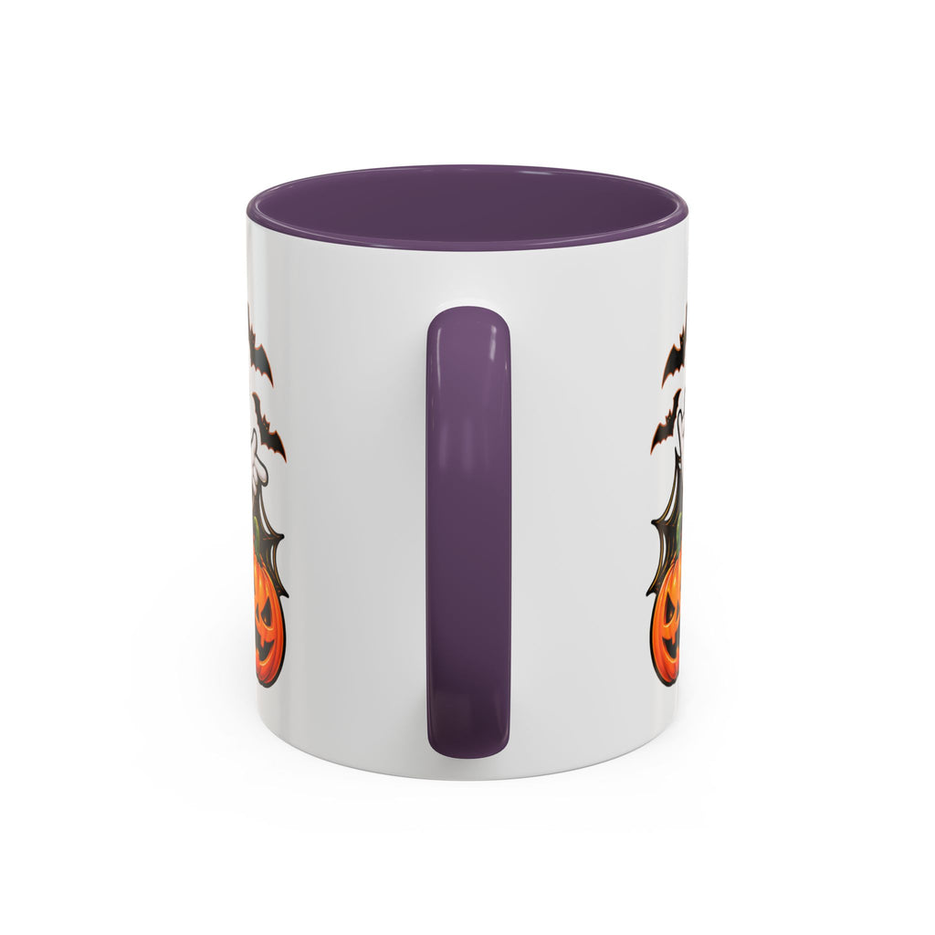 Boo Crew on the Loose Halloween White Mug – Funny Ghosts & Pumpkins