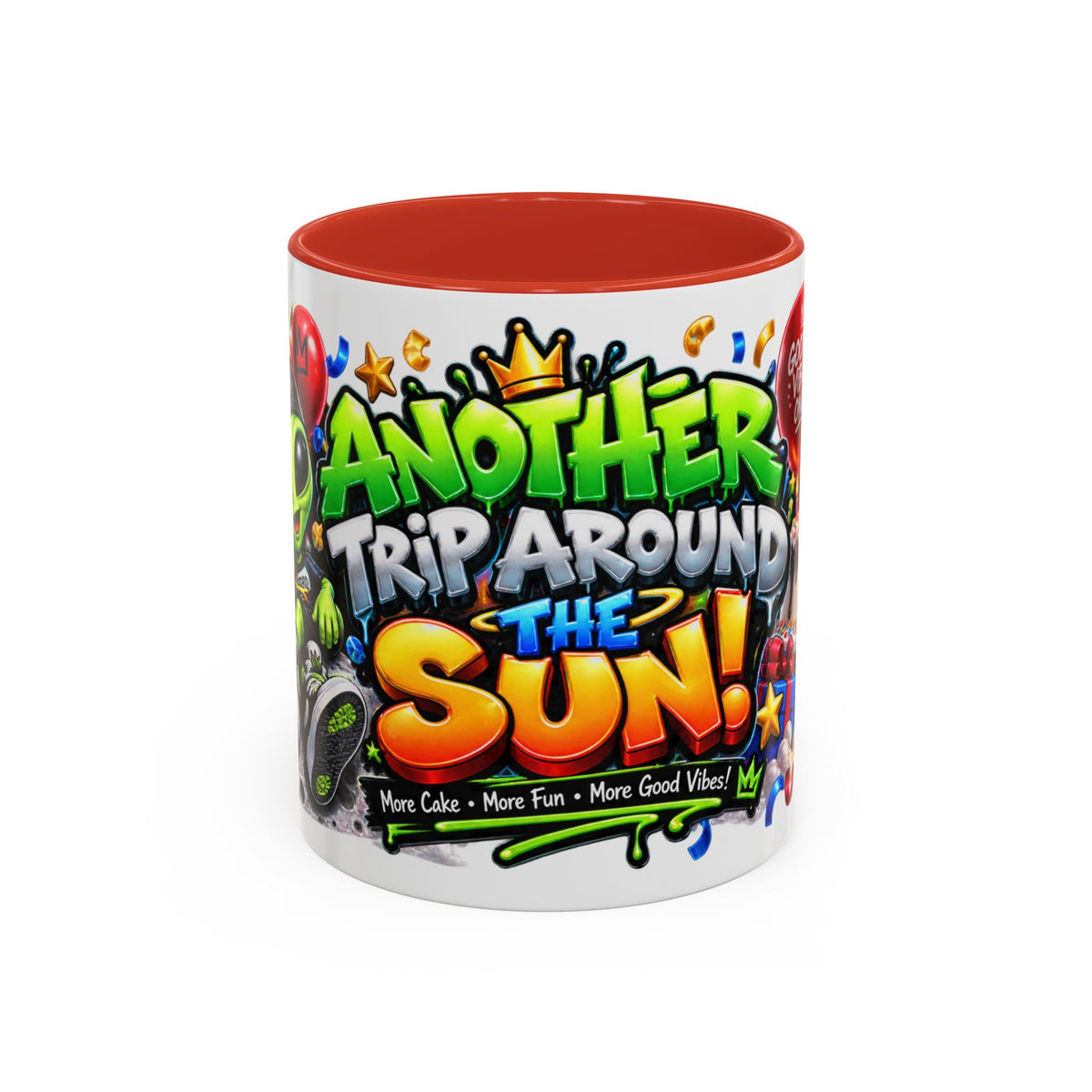 Festora Alien Birthday Mug – Another Trip Around the Sun Coffee Cup