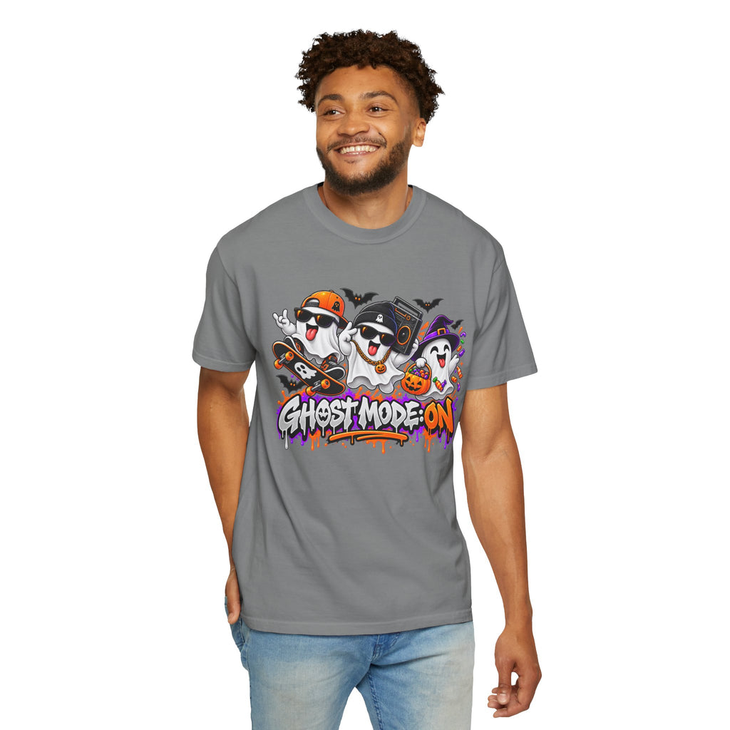 Ghost Mode: ON – Halloween Ghosts Graphic T-Shirt