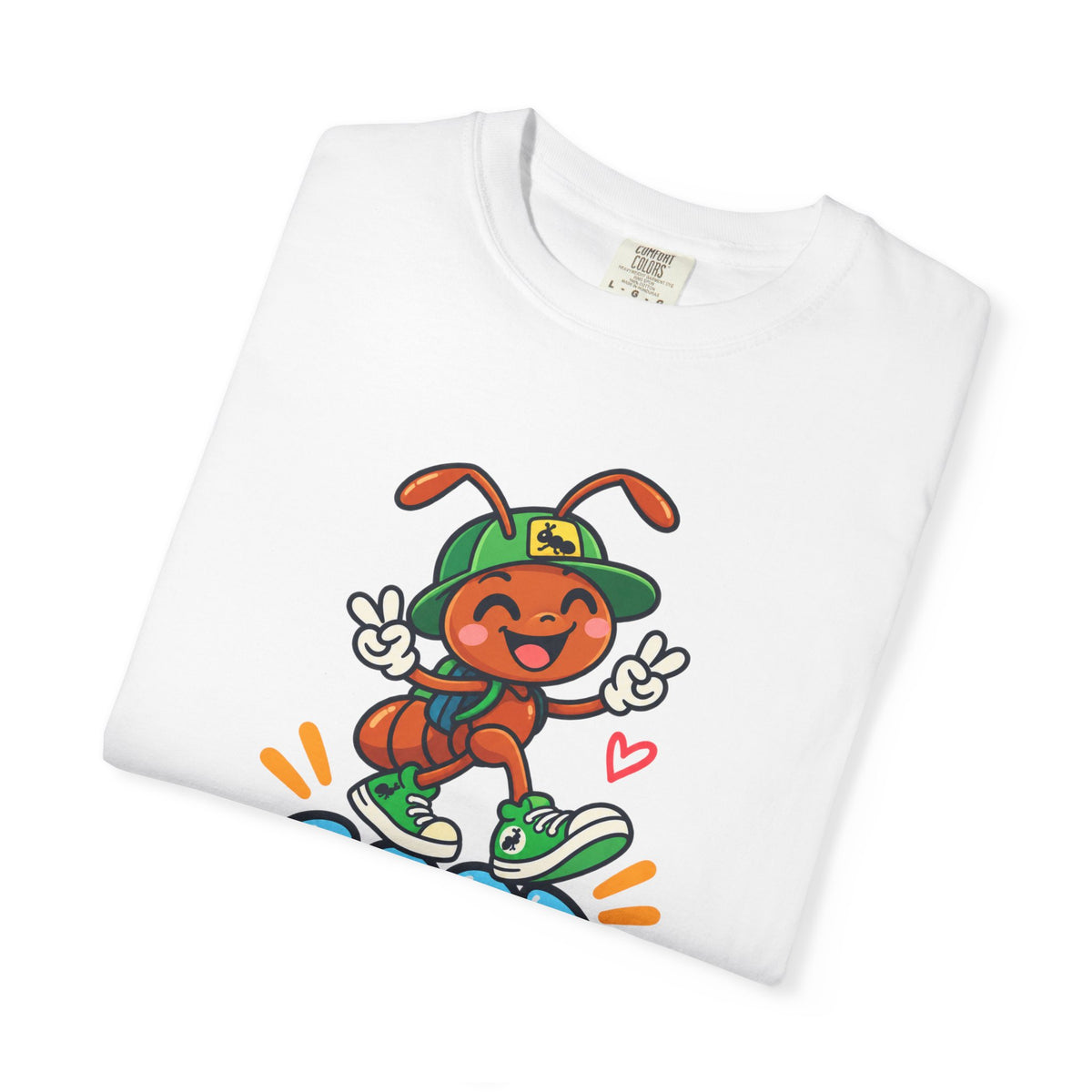 Good Vibes – Happy Ant Graphic T-Shirt