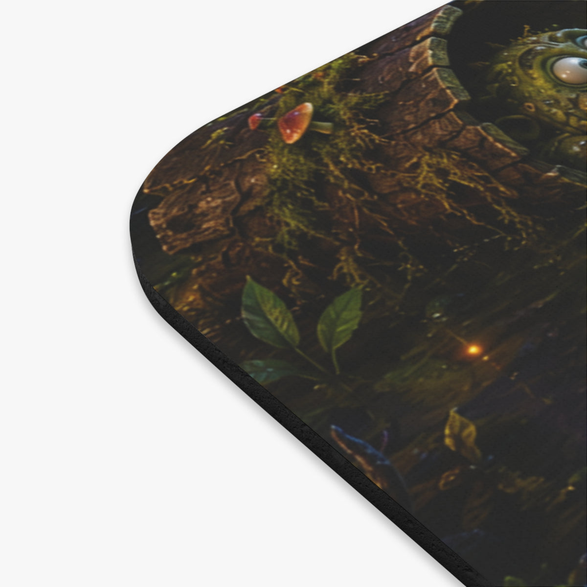 Fantasy Swamp Creatures Mouse Pad — Cute Mystic Bog Monsters Design