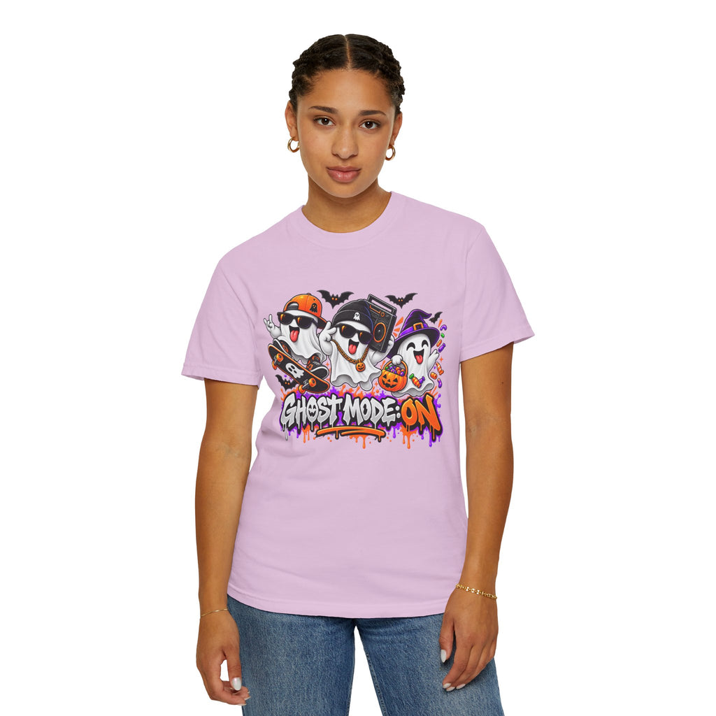 Ghost Mode: ON – Halloween Ghosts Graphic T-Shirt