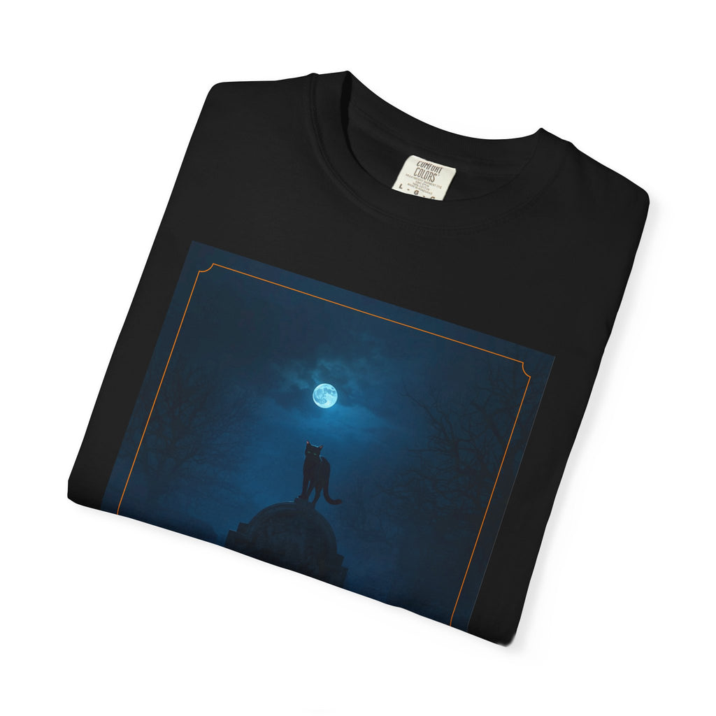 Halloween Party T-Shirt — Moonlit Graveyard Graphic