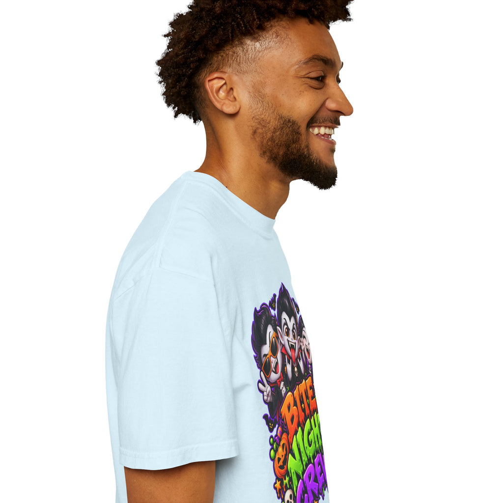 Bite Night Crew Halloween T-Shirt – Funny Vampire Graphic Tee