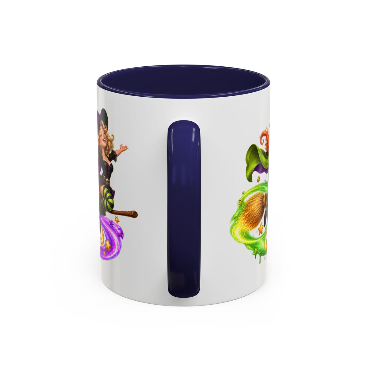 Witch Please I Fly First Class Halloween White Mug