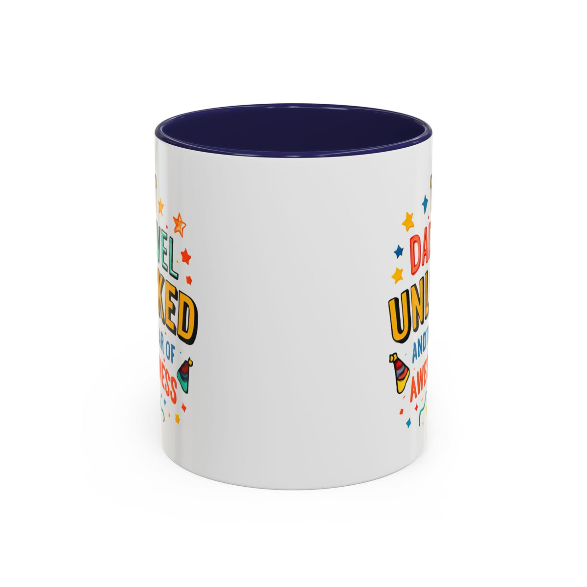 Dad Level Unlocked Coffee Mug – Funny Father’s Day 11/15oz Accent Mug