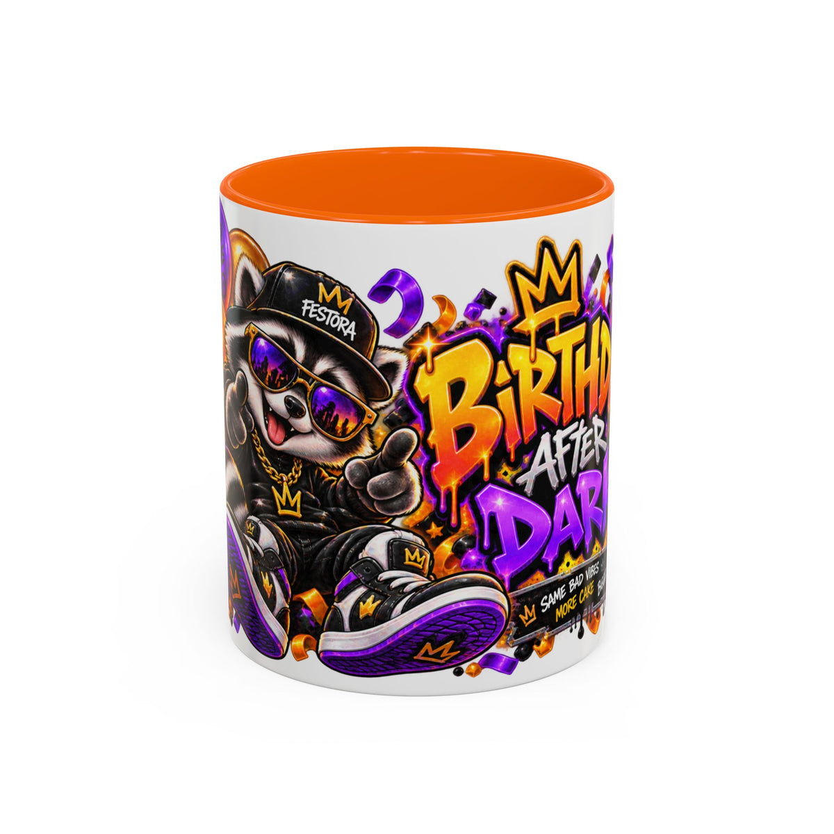 Festora Raccoon Birthday Mug – Birthday After Dark Coffee Cup