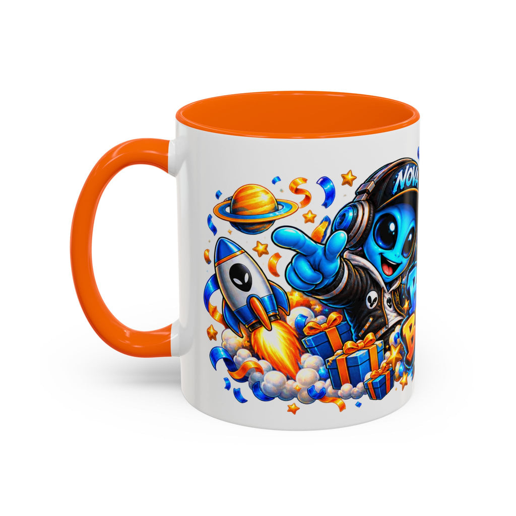 Festora Alien Birthday Mug – Birthday Blast Off Coffee Cup