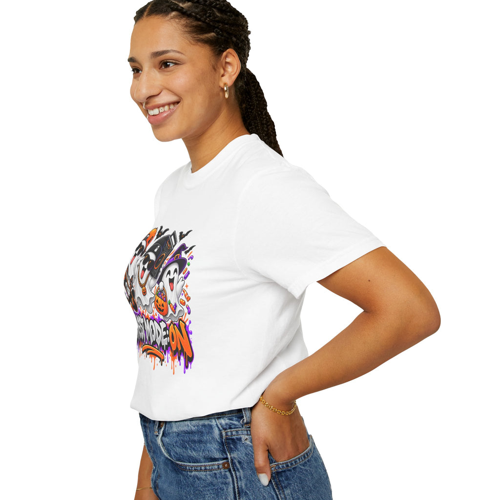 Ghost Mode: ON – Halloween Ghosts Graphic T-Shirt