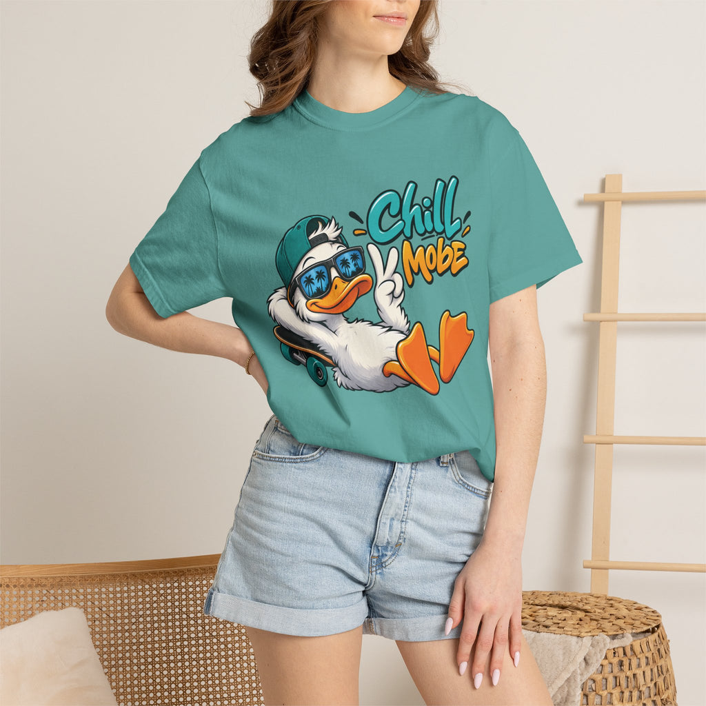 Chill Mode Duck Graphic T-Shirt | Festora Everyday
