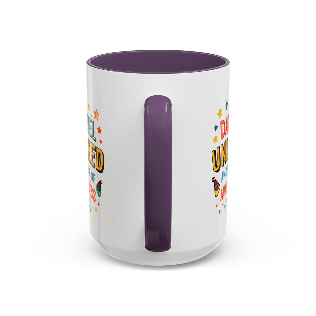 Dad Level Unlocked Coffee Mug – Funny Father’s Day 11/15oz Accent Mug