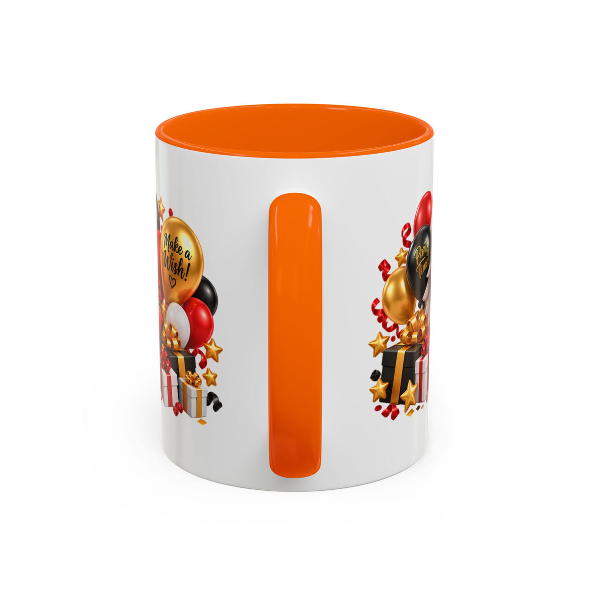 Happy Birthday Eagle Mug – Colorful 3D Birthday Gift – White Coffee Mug