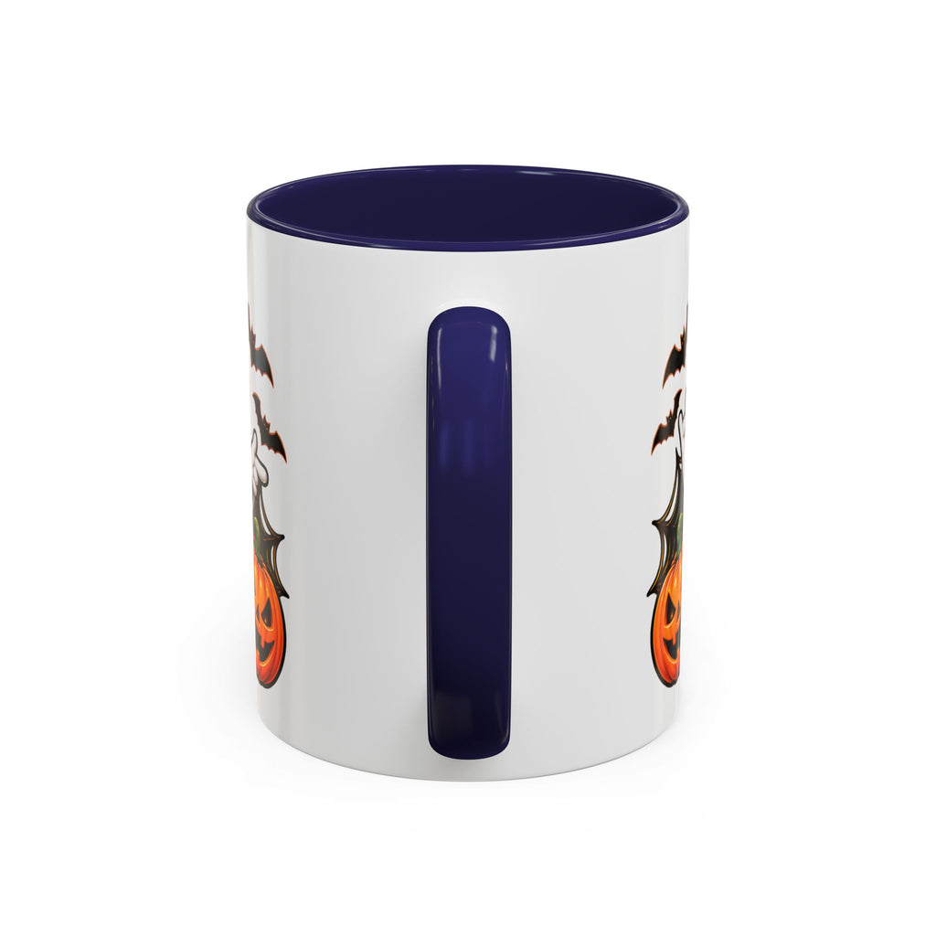 Boo Crew on the Loose Halloween White Mug – Funny Ghosts & Pumpkins