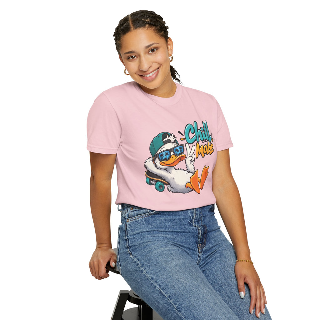 Chill Mode Duck Graphic T-Shirt | Festora Everyday