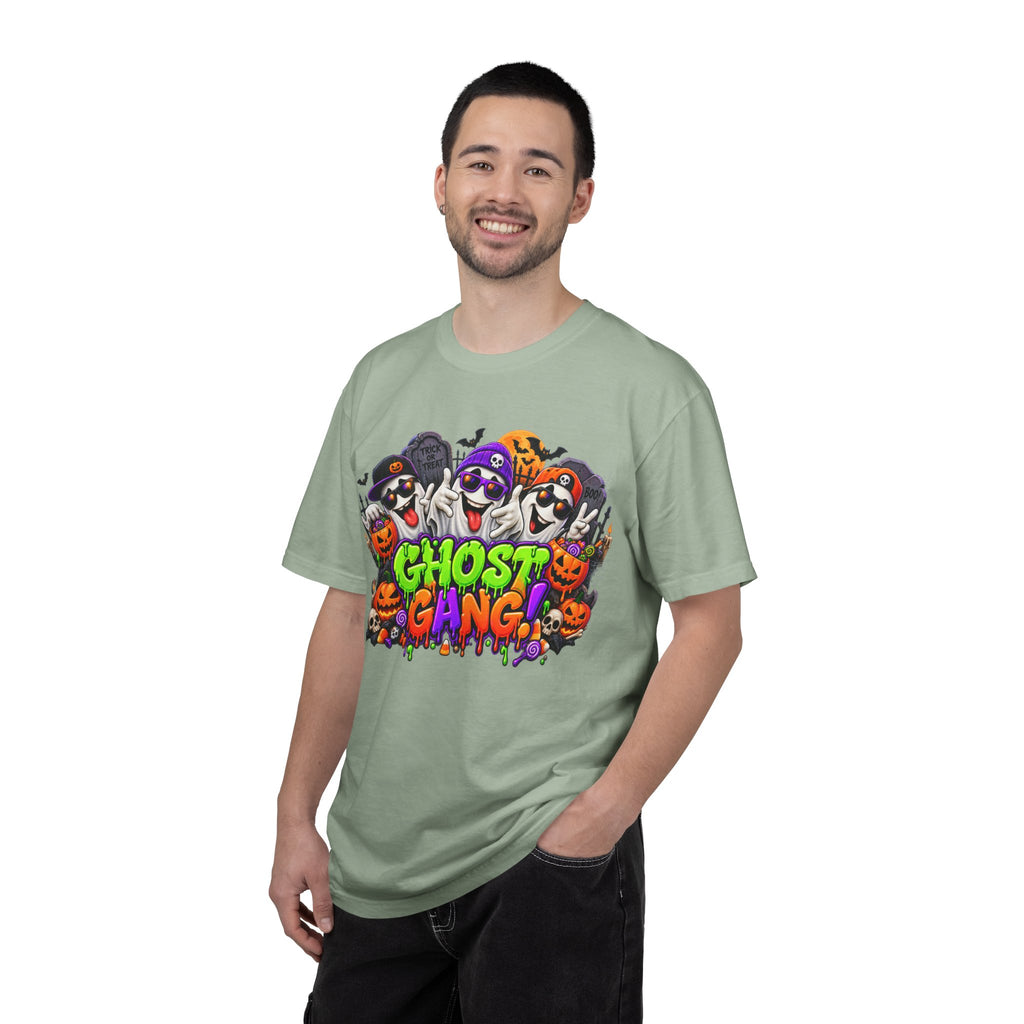 Ghost Gang Halloween T-Shirt – Funny Colorful Ghost Graphic Tee