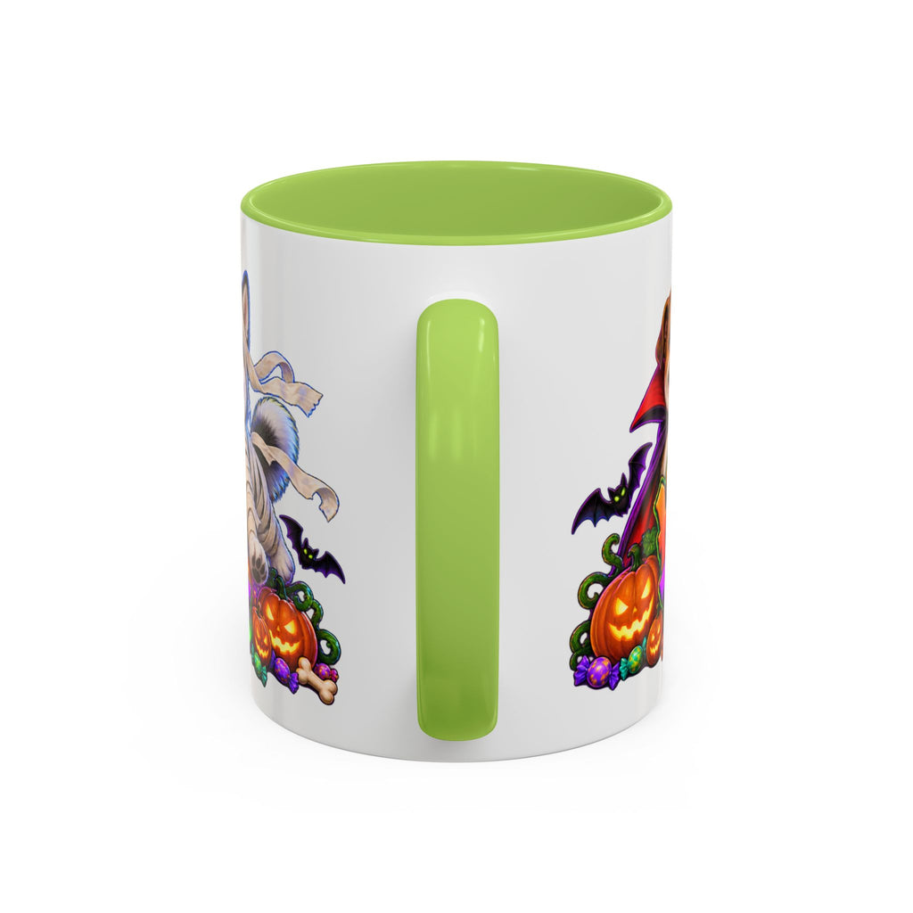 Howl-O-Ween Troublemakers Costume Dogs Halloween White Mug