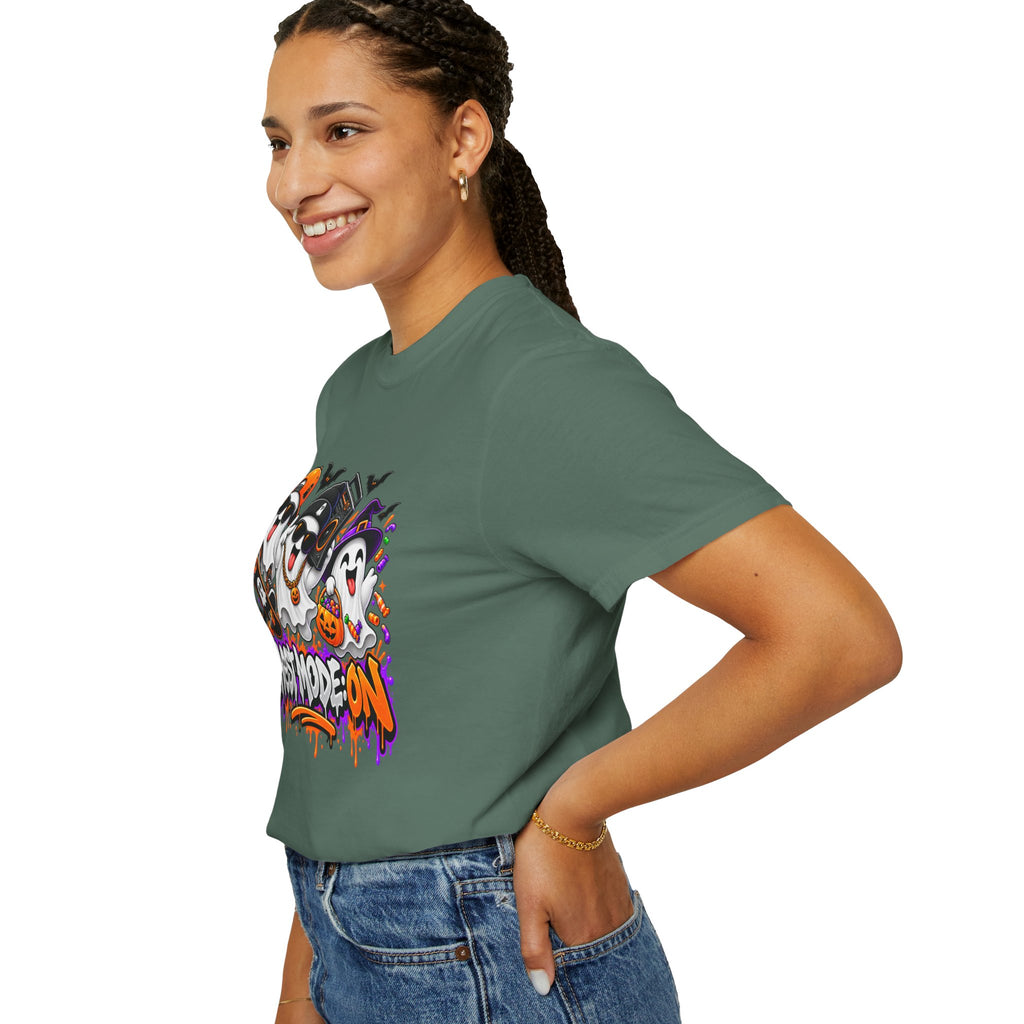 Ghost Mode: ON – Halloween Ghosts Graphic T-Shirt