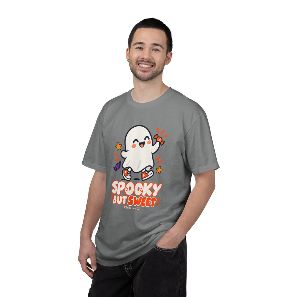 Spooky but Sweet Ghost T-Shirt | Cute Halloween Graphic Tee