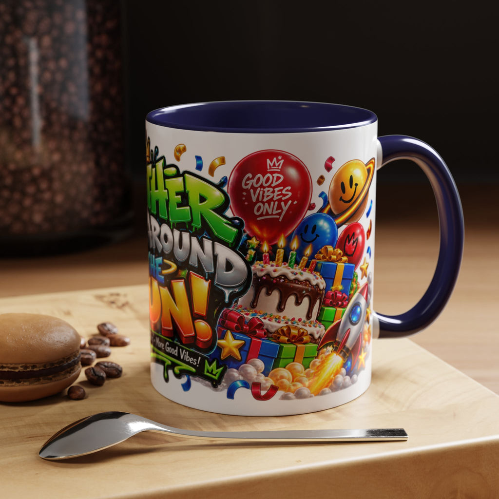 Festora Alien Birthday Mug – Another Trip Around the Sun Coffee Cup