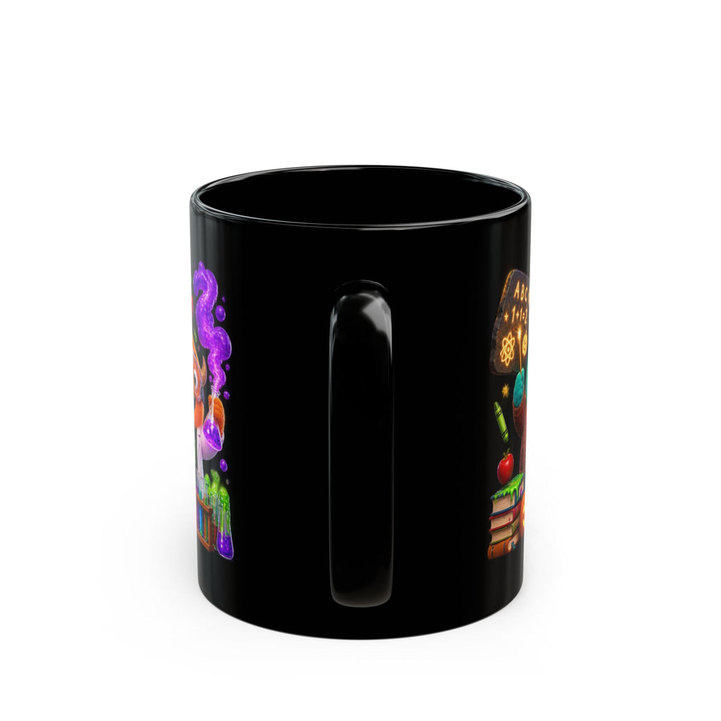 Teaching Is a Scream Monster Teacher Halloween Black Mug