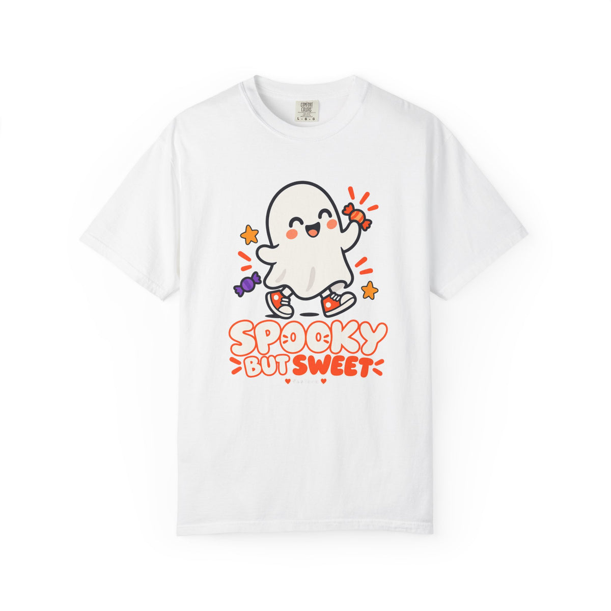 Spooky but Sweet Ghost T-Shirt | Cute Halloween Graphic Tee