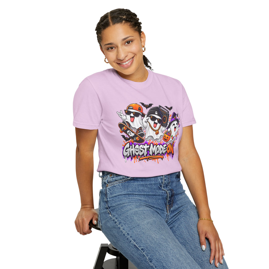 Ghost Mode: ON – Halloween Ghosts Graphic T-Shirt